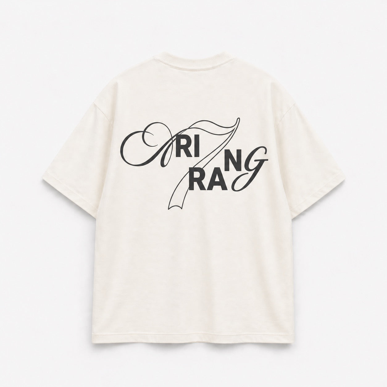 CAMISETA OVERSIZED ARIRANG LINE - OFF WHITE