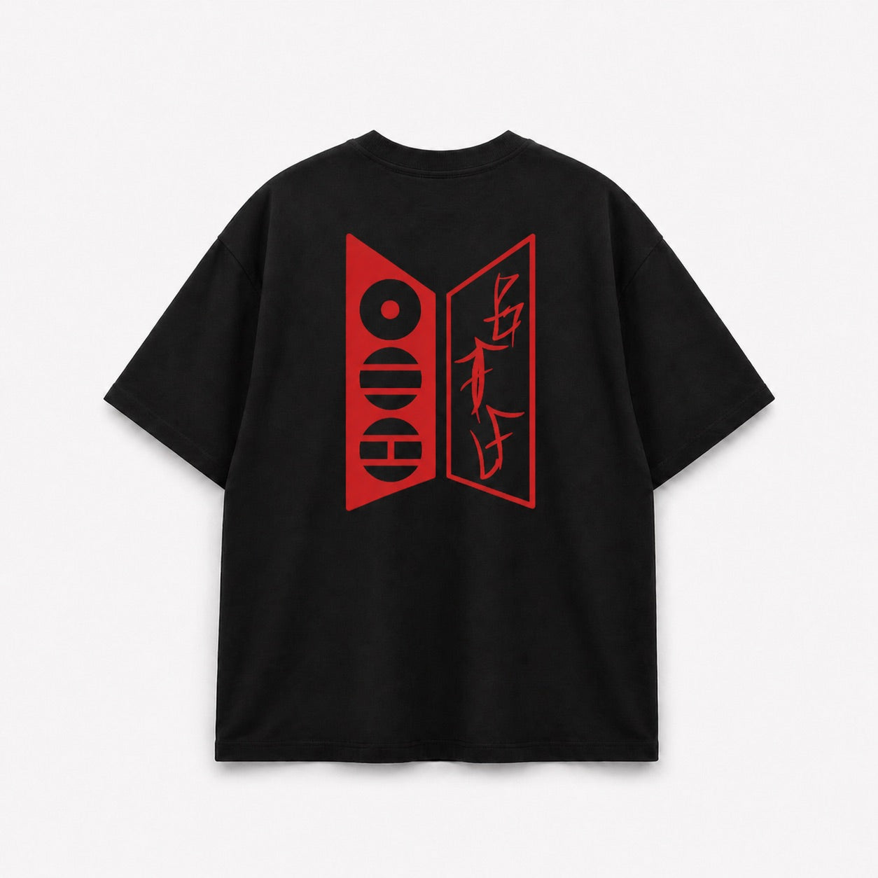 CAMISETA OVERSIZED SEVEN TOUR - PRETA
